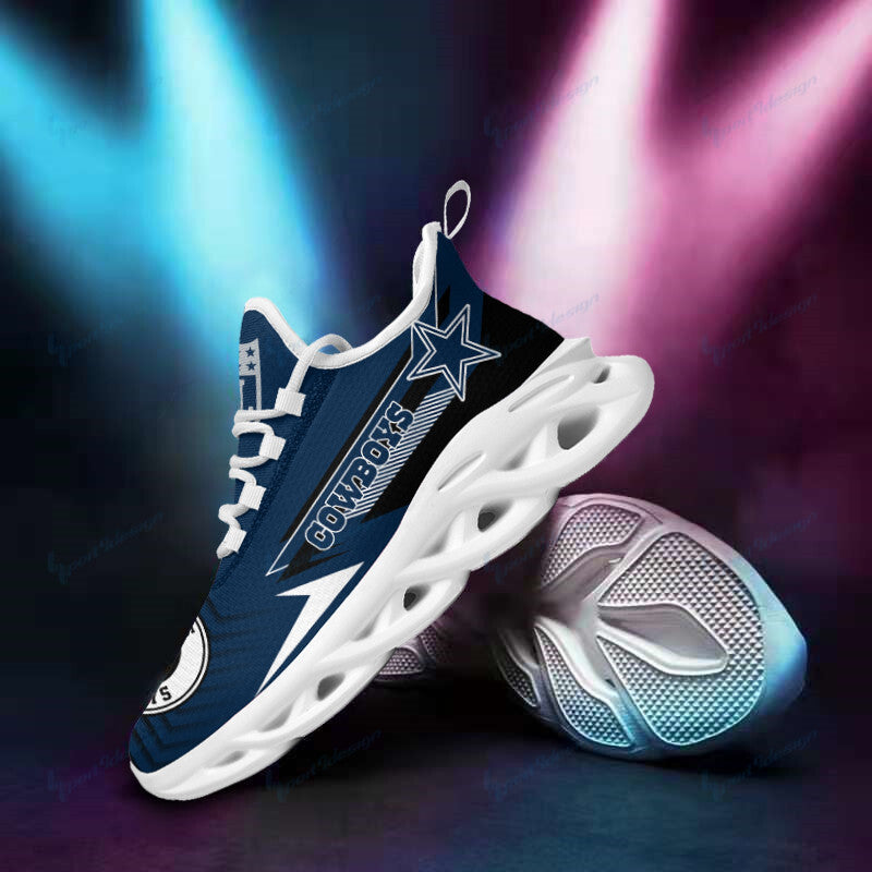 Ideafootwear Dallas Cowboys NFL Max Soul Shoes Sneakers For Men And Women