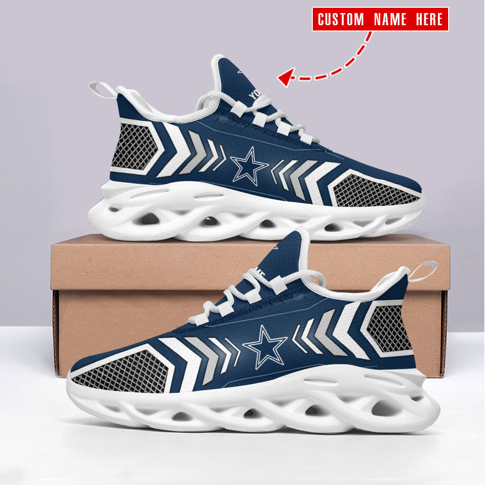 Ideafootwear Dallas Cowboys NFL Max Soul Shoes Sneakers For Men And Women