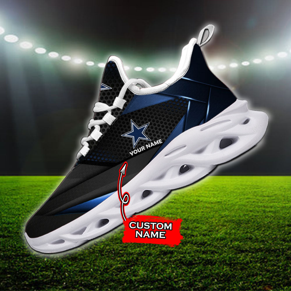 Ideafootwear Dallas Cowboys NFL Max Soul Shoes Sneakers For Men And Women