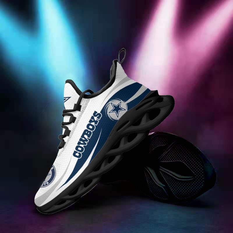 Ideafootwear Dallas Cowboys NFL Max Soul Shoes Sneakers For Men And Women