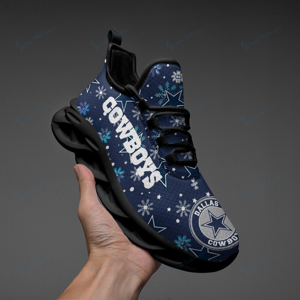 Ideafootwear Dallas Cowboys NFL Max Soul Shoes Sneakers For Men And Women
