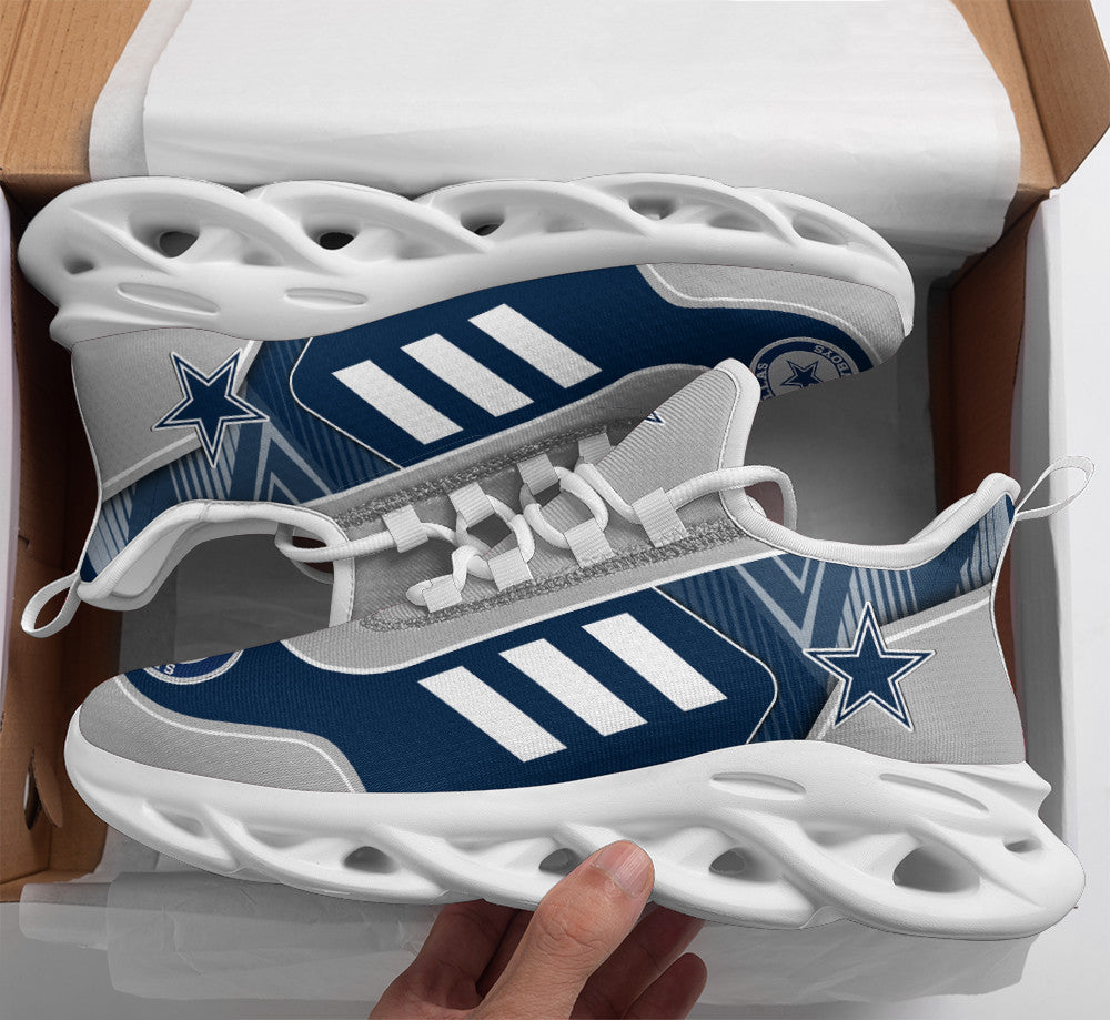 Ideafootwear Dallas Cowboys NFL Max Soul Shoes Sneakers For Men And Women