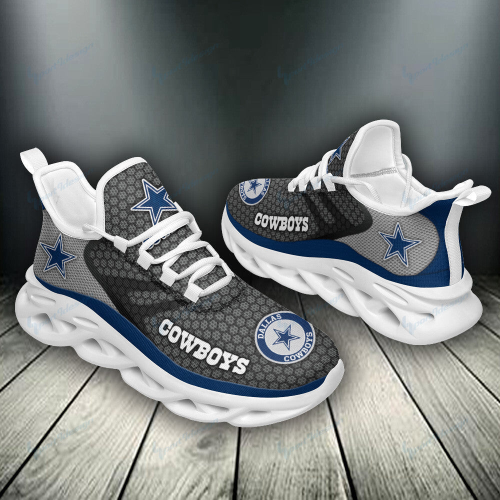 Ideafootwear Dallas Cowboys NFL Max Soul Shoes Sneakers For Men And Women