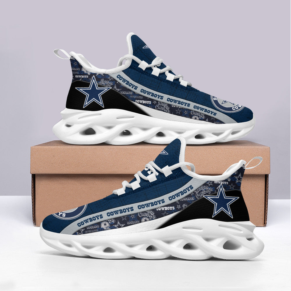 Ideafootwear Dallas Cowboys NFL Max Soul Shoes Sneakers For Men And Women