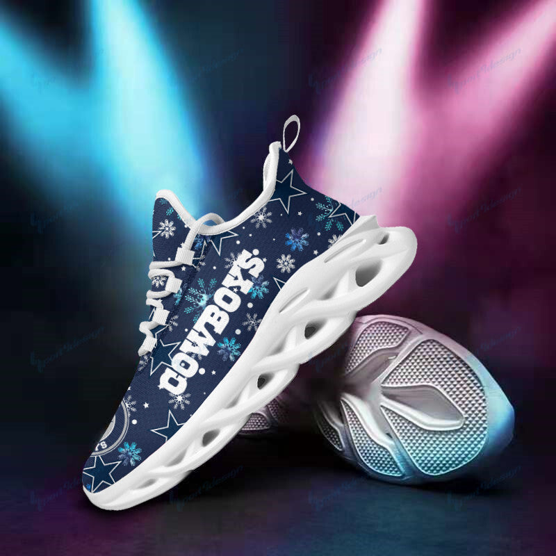 Ideafootwear Dallas Cowboys NFL Max Soul Shoes Sneakers For Men And Women