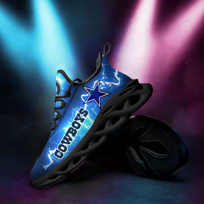 Ideafootwear Dallas Cowboys NFL Max Soul Shoes Sneakers For Men And Women