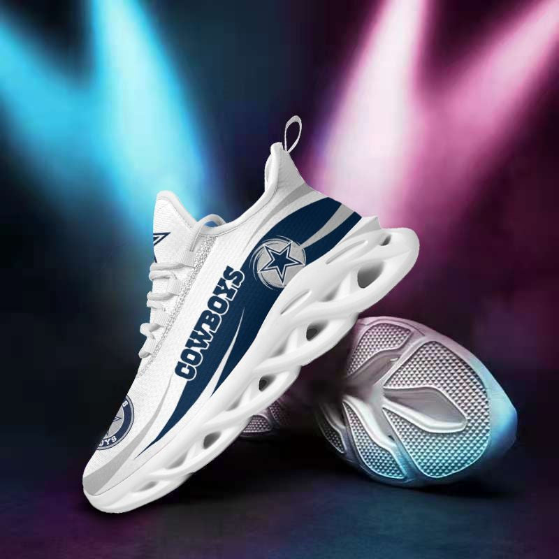 Ideafootwear Dallas Cowboys NFL Max Soul Shoes Sneakers For Men And Women