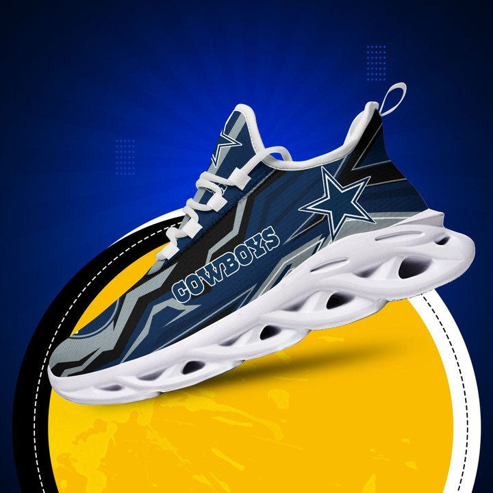 Ideafootwear Dallas Cowboys NFL Max Soul Shoes Sneakers For Men And Women