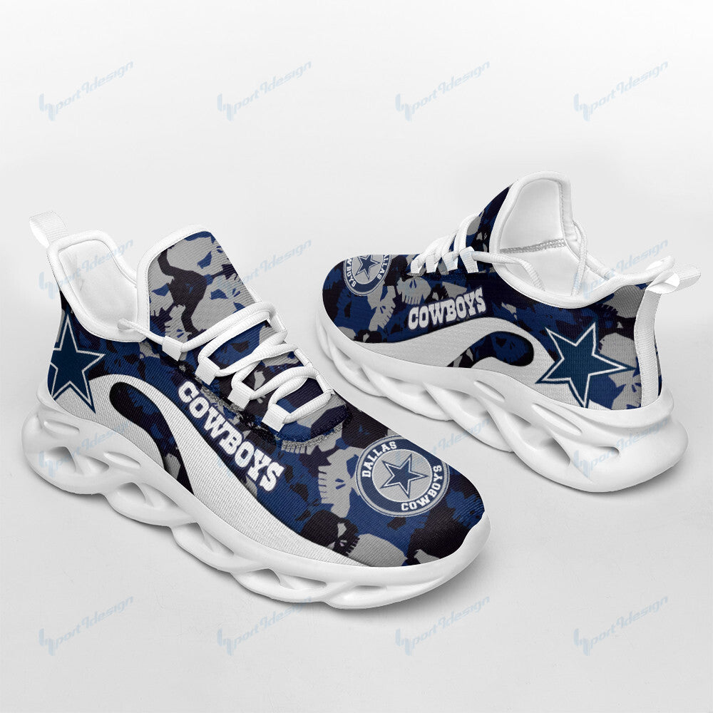 Ideafootwear Dallas Cowboys NFL Max Soul Shoes Sneakers For Men And Women