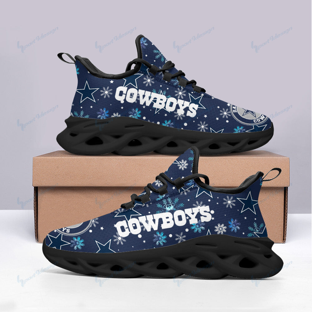 Ideafootwear Dallas Cowboys NFL Max Soul Shoes Sneakers For Men And Women