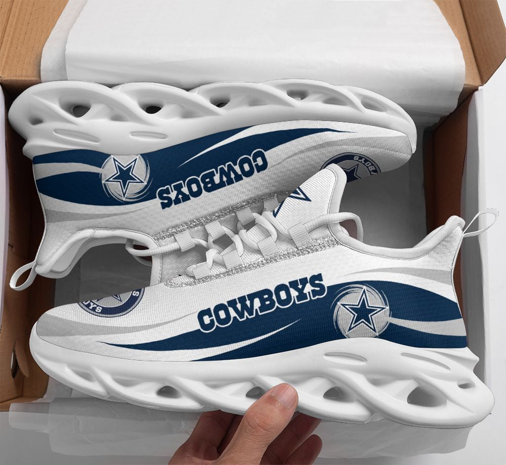Ideafootwear Dallas Cowboys NFL Max Soul Shoes Sneakers For Men And Women