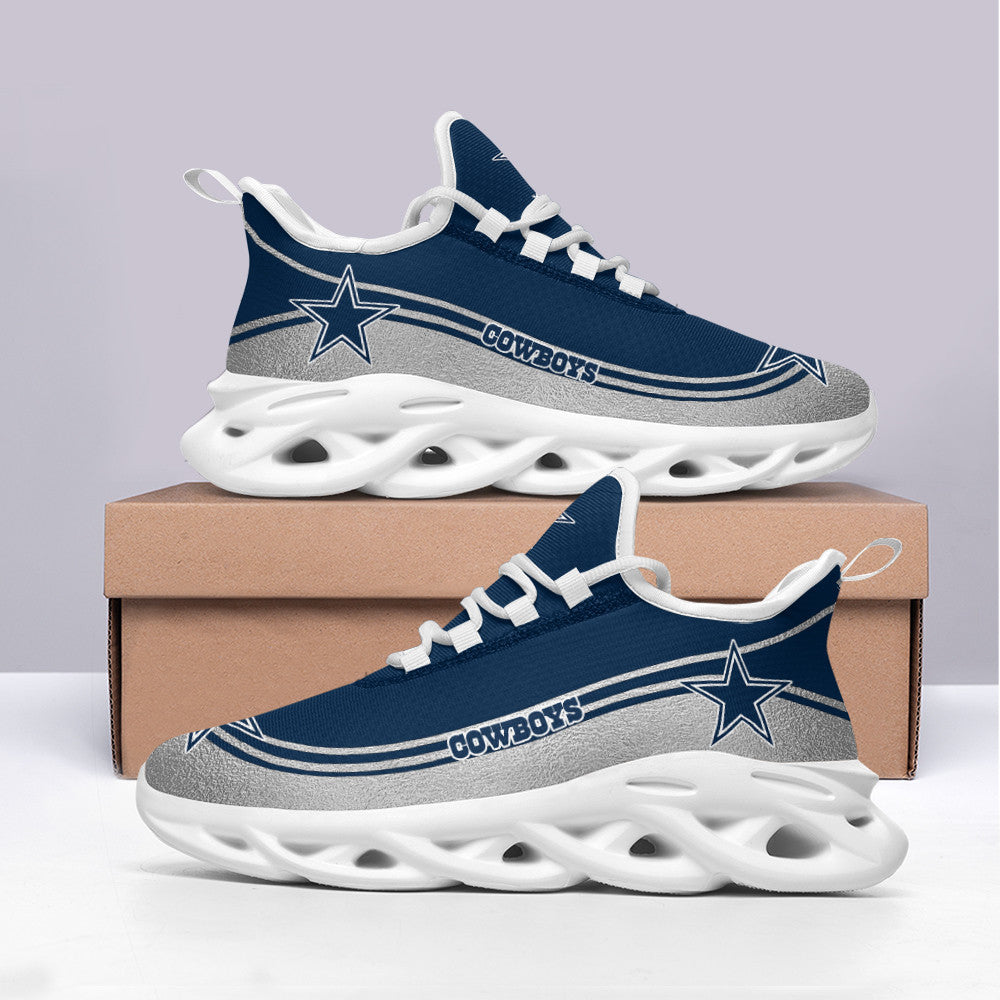 Ideafootwear Dallas Cowboys NFL Max Soul Shoes Sneakers For Men And Women