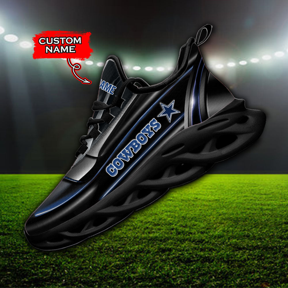 Ideafootwear Dallas Cowboys NFL Max Soul Shoes Sneakers For Men And Women