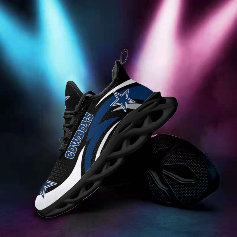 Ideafootwear Dallas Cowboys NFL Max Soul Shoes Sneakers For Men And Women