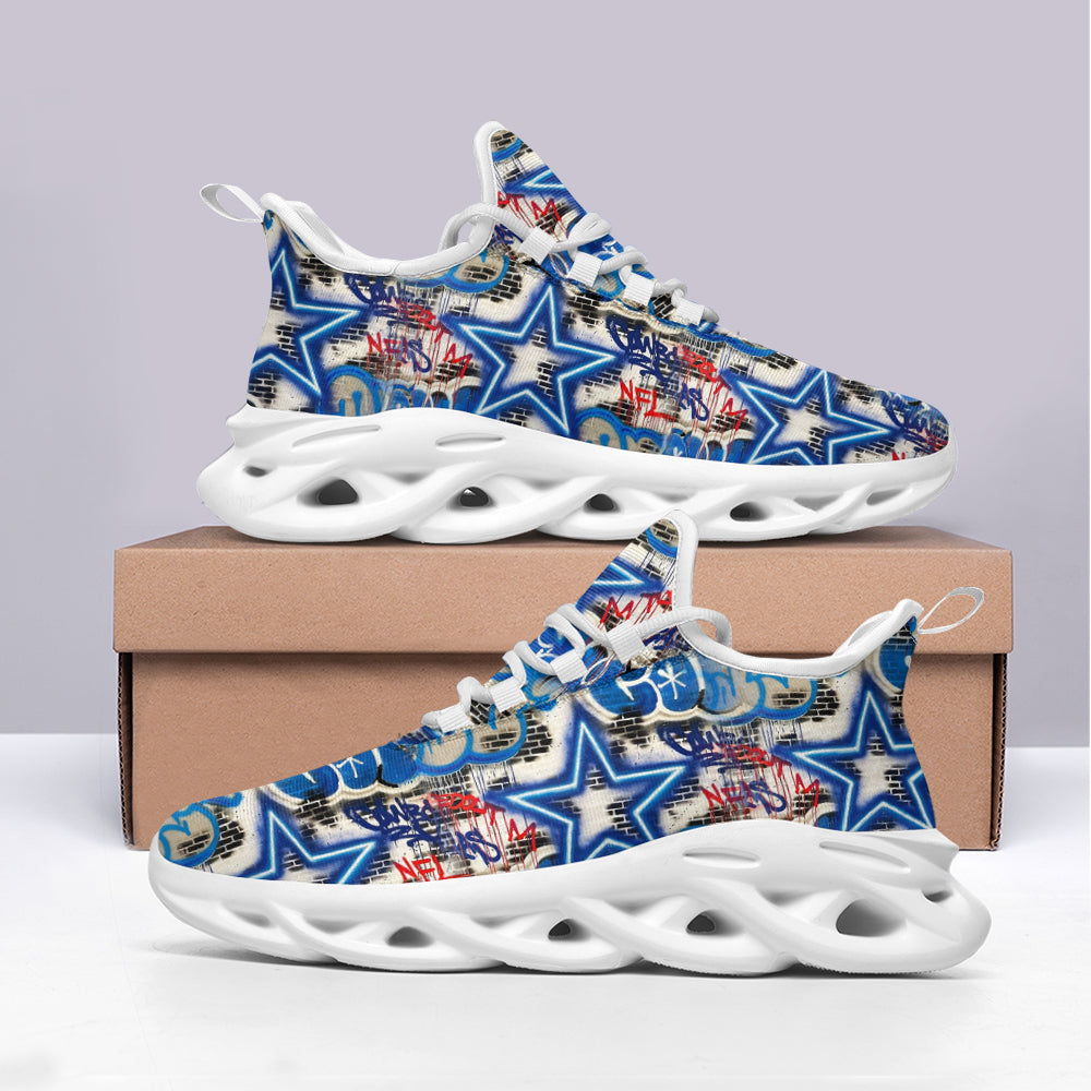 Ideafootwear Dallas Cowboys NFL Max Soul Shoes Sneakers For Men And Women