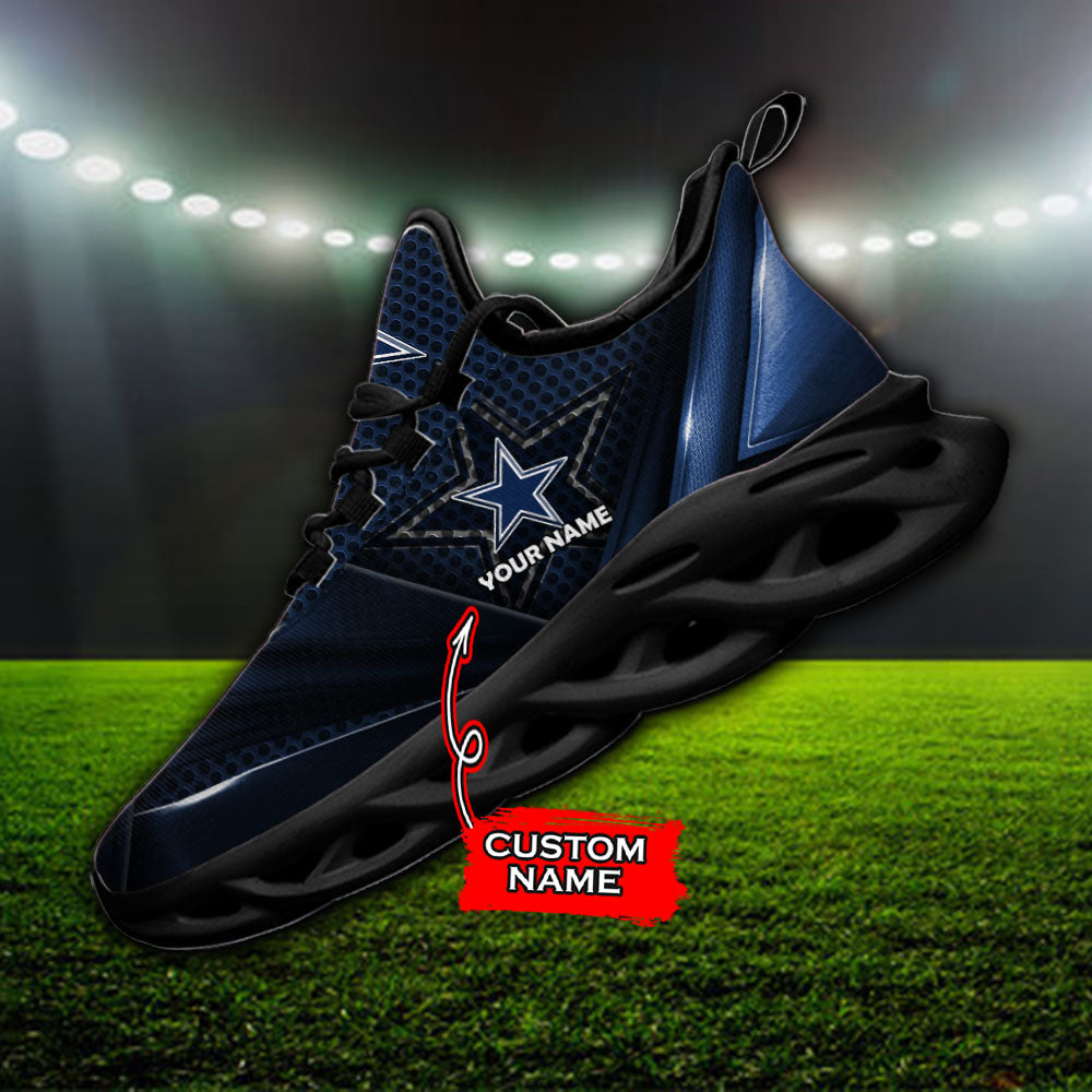 Ideafootwear Dallas Cowboys NFL Max Soul Shoes Sneakers For Men And Women