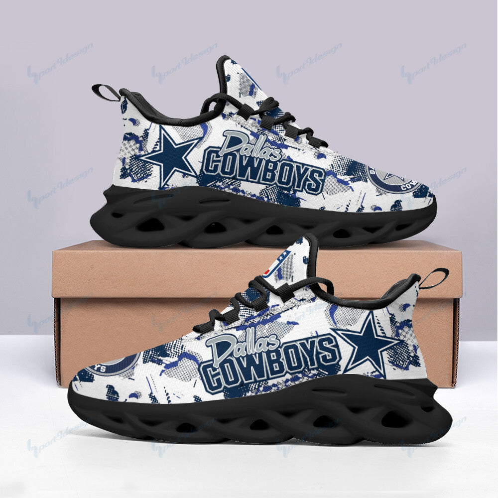 Ideafootwear Dallas Cowboys NFL Max Soul Shoes Sneakers For Men And Women