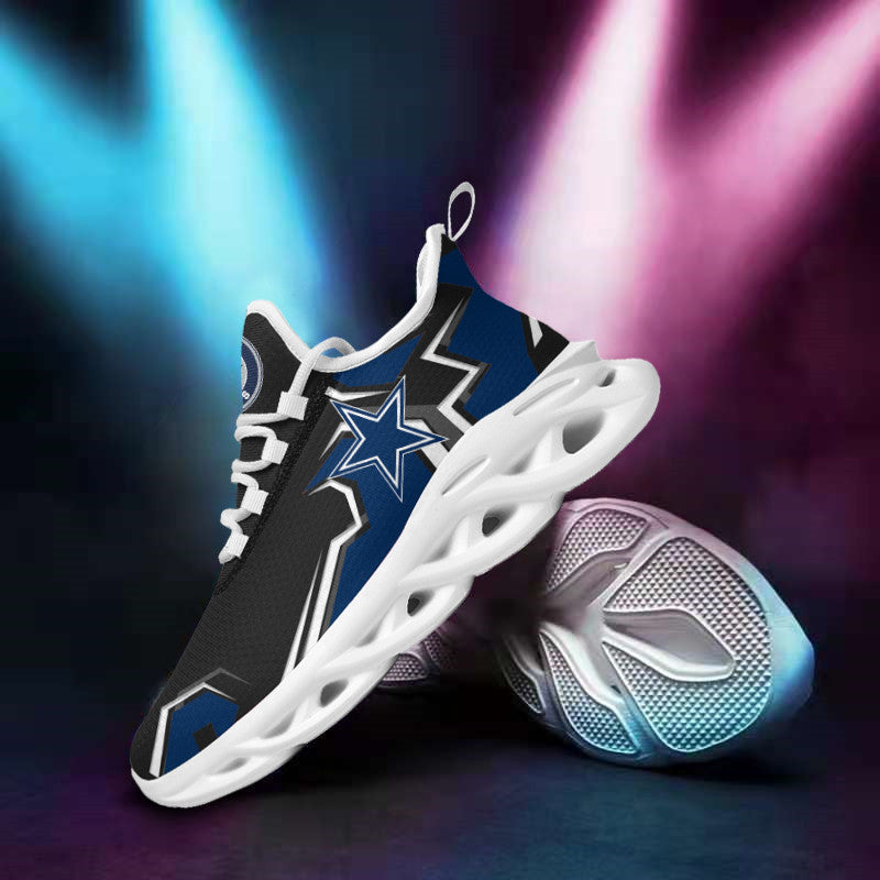 Ideafootwear Dallas Cowboys NFL Max Soul Shoes Sneakers For Men And Women