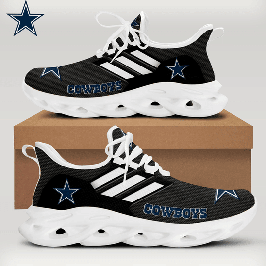Ideafootwear Dallas Cowboys NFL Max Soul Shoes Sneakers For Men And Women