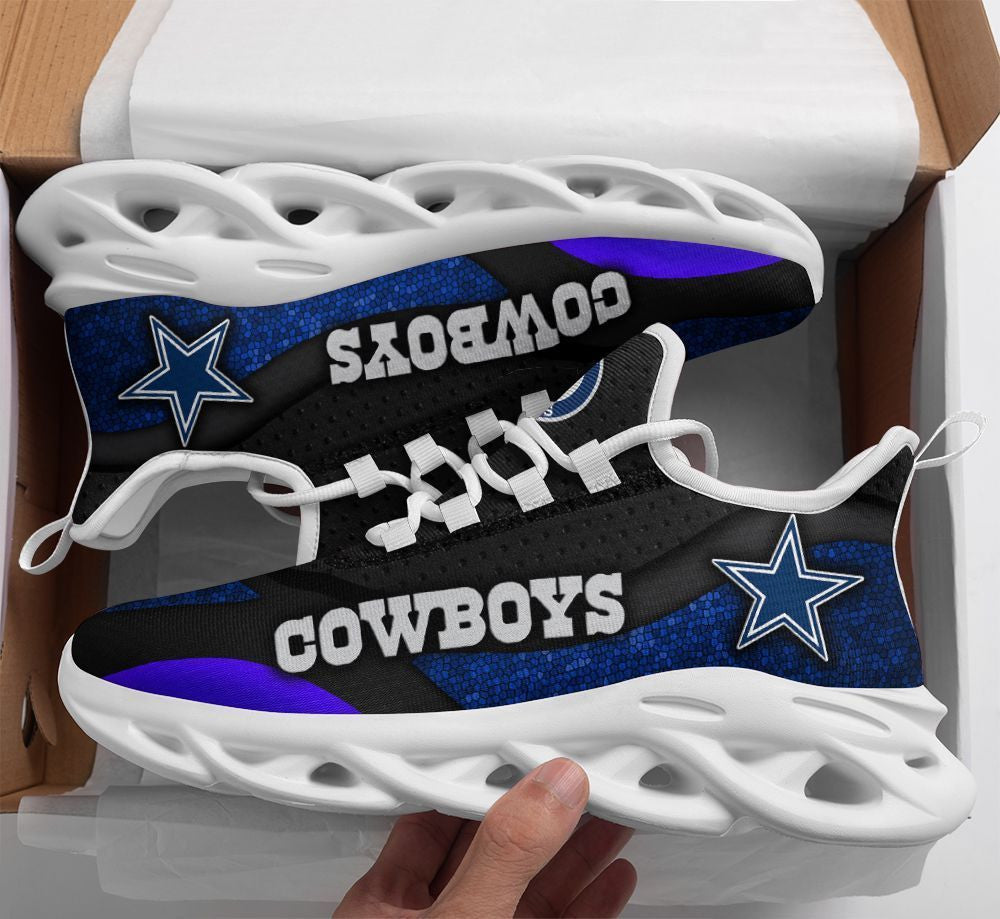 Ideafootwear Dallas Cowboys NFL Max Soul Shoes Sneakers For Men And Women