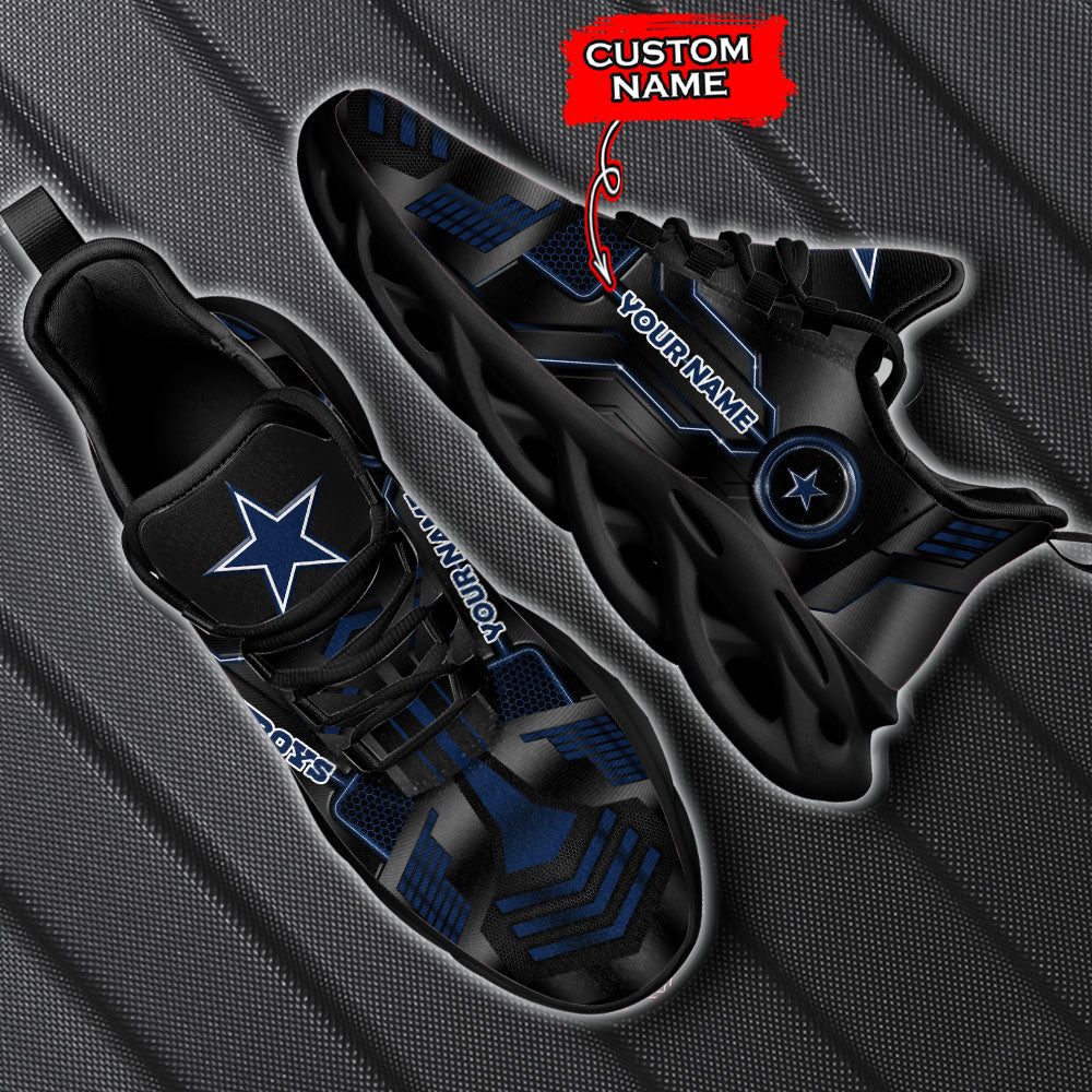 Ideafootwear Dallas Cowboys NFL Max Soul Shoes Sneakers For Men And Women
