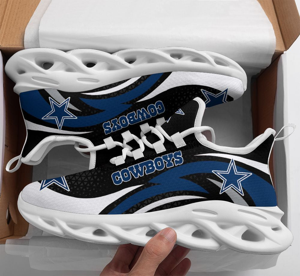 Ideafootwear Dallas Cowboys NFL Max Soul Shoes Sneakers For Men And Women