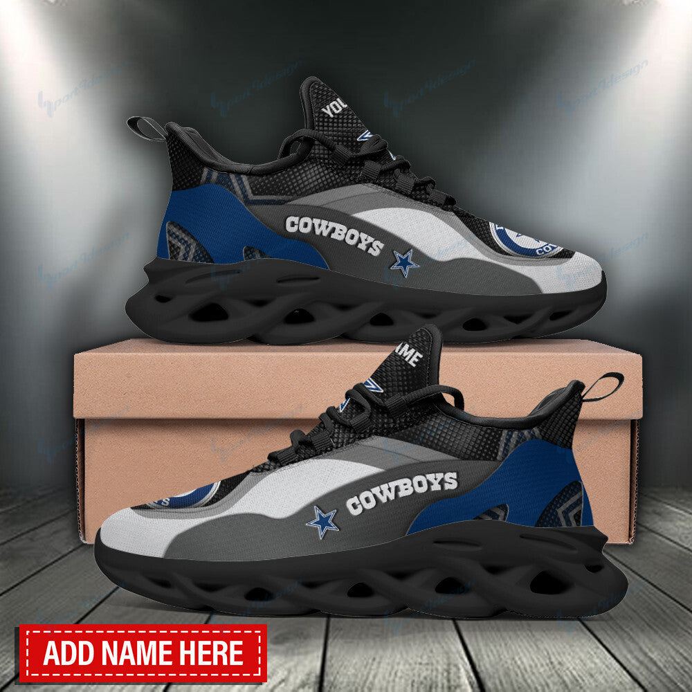 Ideafootwear Dallas Cowboys NFL Max Soul Shoes Sneakers For Men And Women