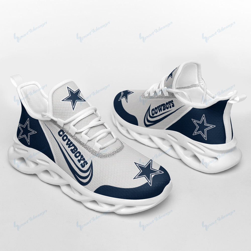 Ideafootwear Dallas Cowboys NFL Max Soul Shoes Sneakers For Men And Women