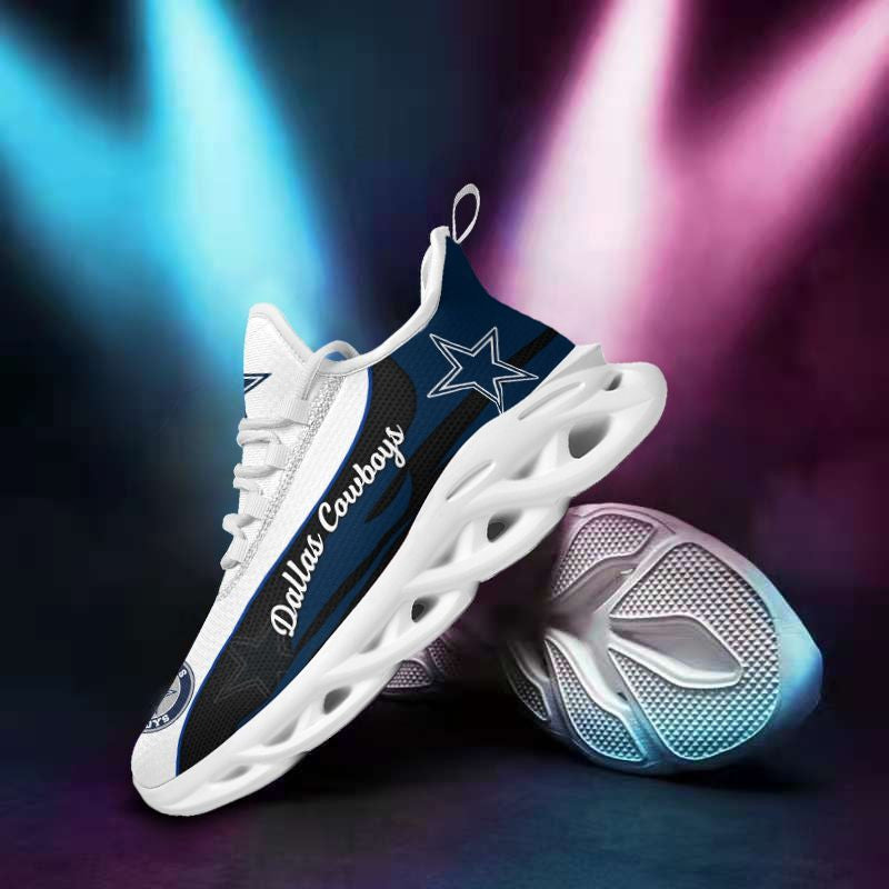 Ideafootwear Dallas Cowboys NFL Max Soul Shoes Sneakers For Men And Women