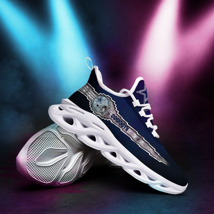 Ideafootwear Dallas Cowboys NFL Max Soul Shoes Sneakers For Men And Women