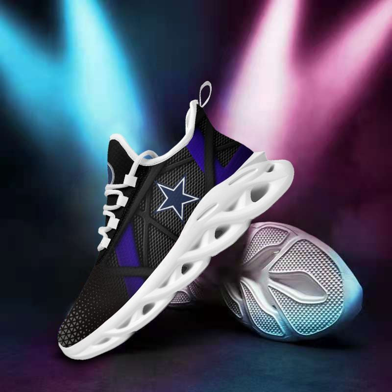 Ideafootwear Dallas Cowboys NFL Max Soul Shoes Sneakers For Men And Women