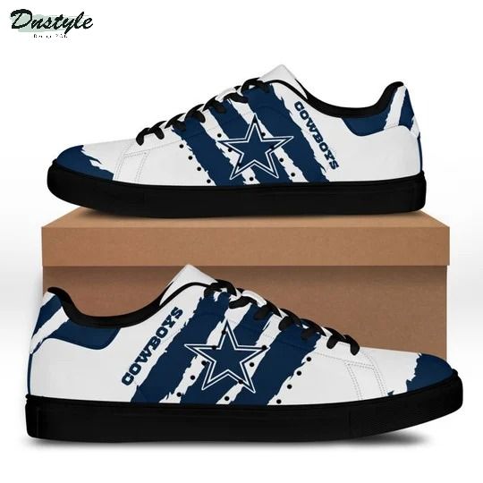 Ideafootwear Dallas Cowboys Skate Stan Shoes Sneakes For Men And Women