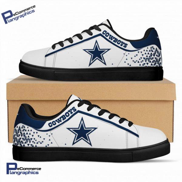 Ideafootwear Dallas Cowboys Skate Stan Shoes Sneakes For Men And Women