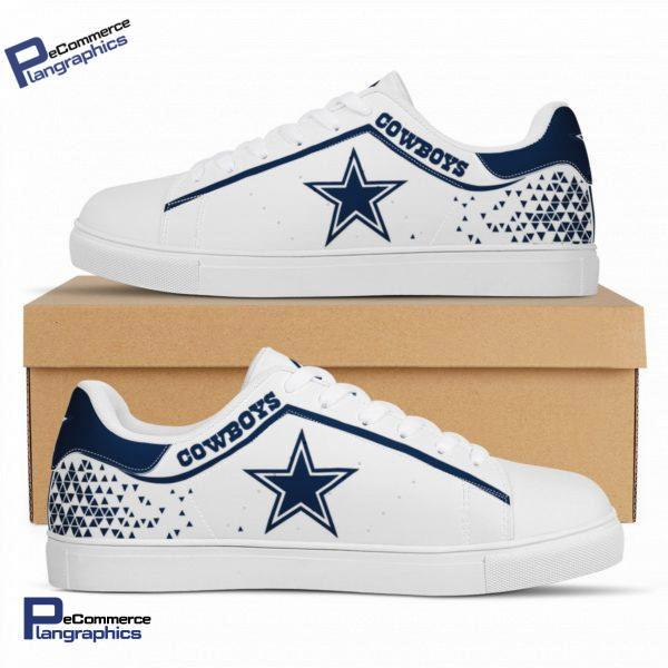 Ideafootwear Dallas Cowboys Skate Stan Shoes Sneakes For Men And Women