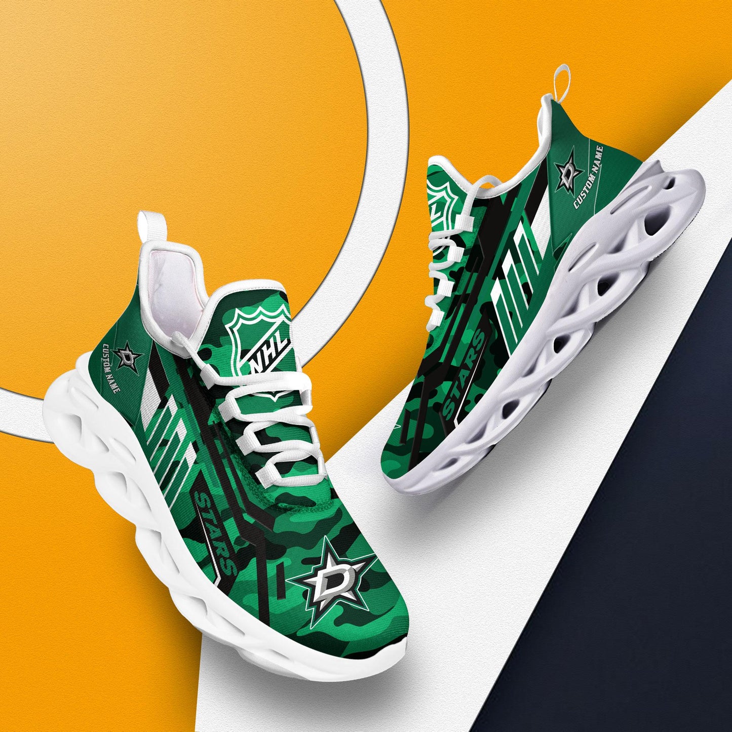 Ideafootwear Dallas Stars Max Soul Shoes Sneakers For Men And Women