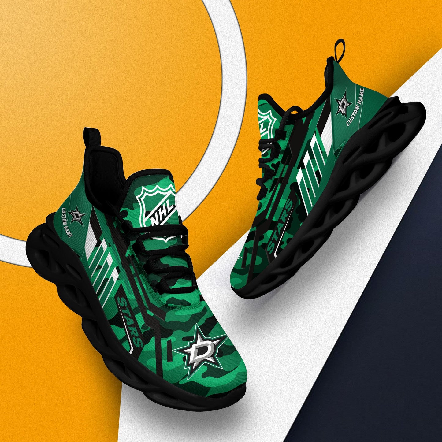 Ideafootwear Dallas Stars Max Soul Shoes Sneakers For Men And Women