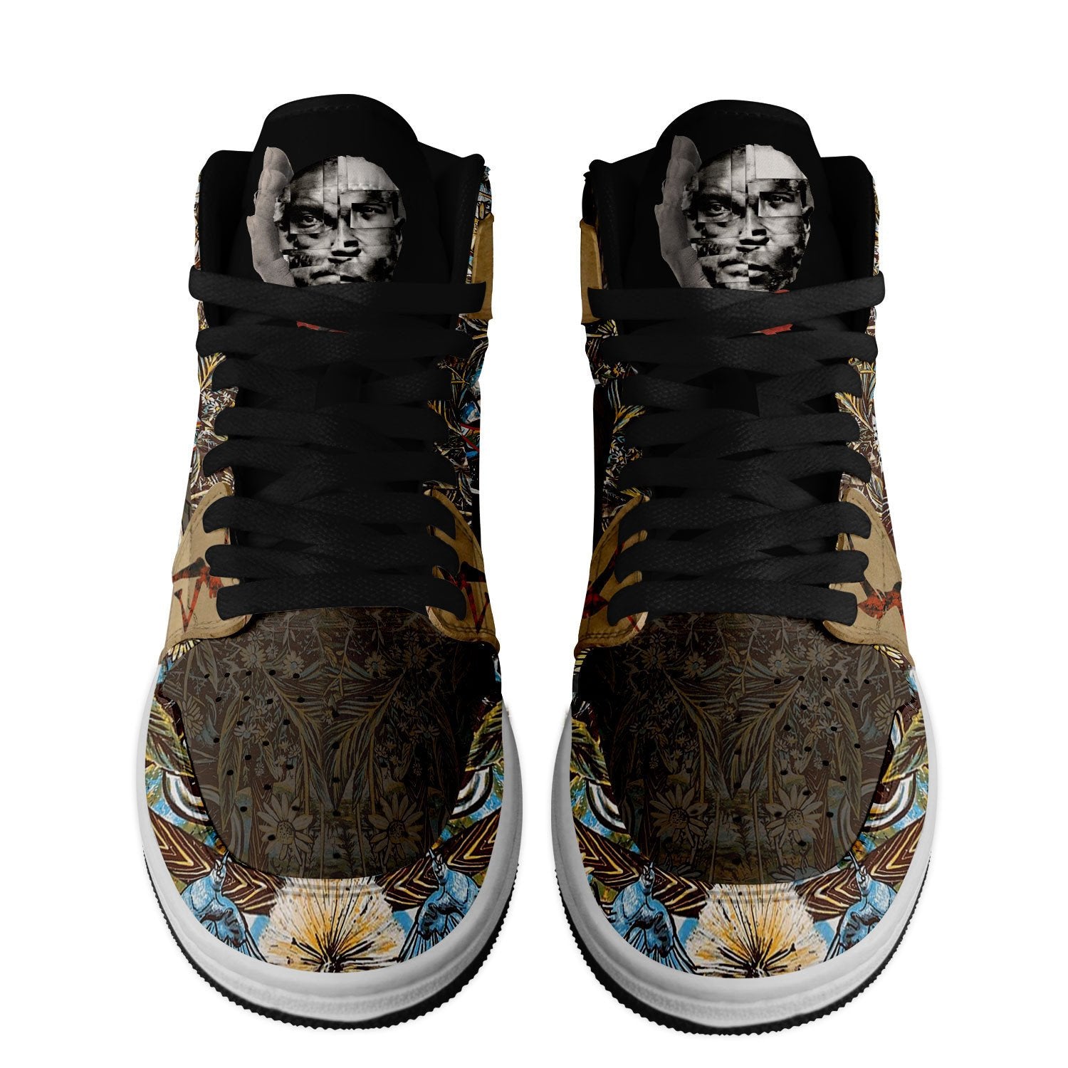 Ideafootwear Dave Matthews Band AJ1 High Sneakers Shoes For Men And Women