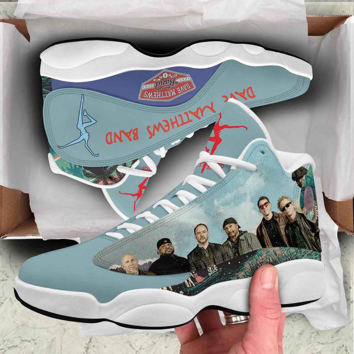 Ideafootwear Dave Matthews Band AJ13 Sneakers Shoes For Men And Women