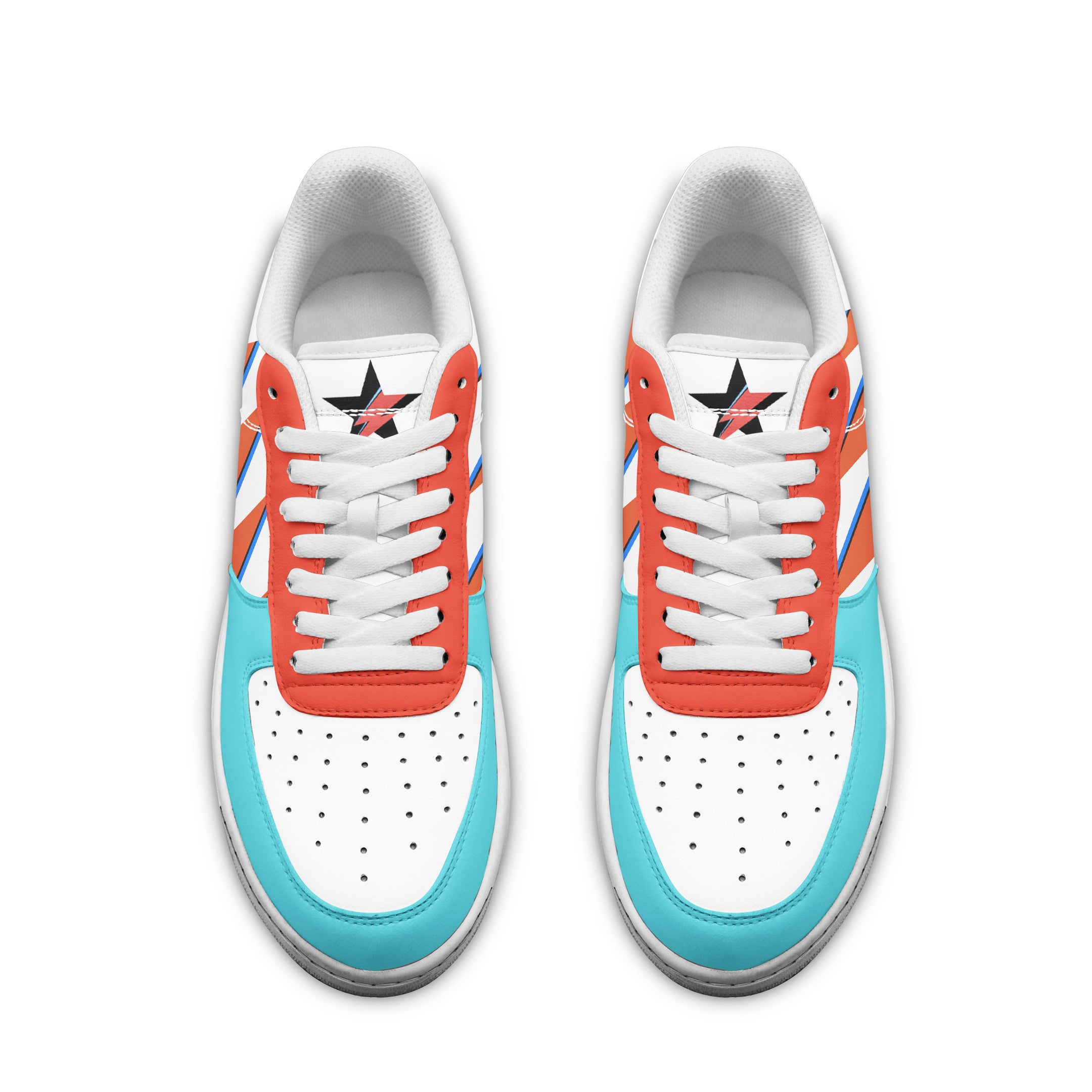 Ideafootwear David Bowie Air Low-Top Sneakers Shoes For Men And Women
