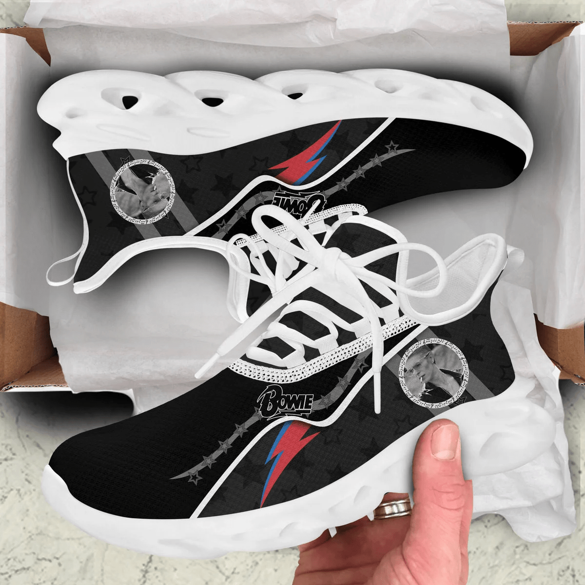 Ideafootwear David Bowie Max Soul Shoes Sneakers For Men And Women