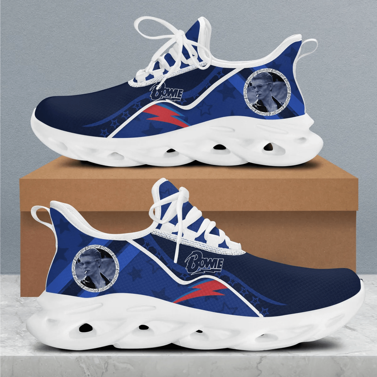 Ideafootwear David Bowie Max Soul Shoes Sneakers For Men And Women