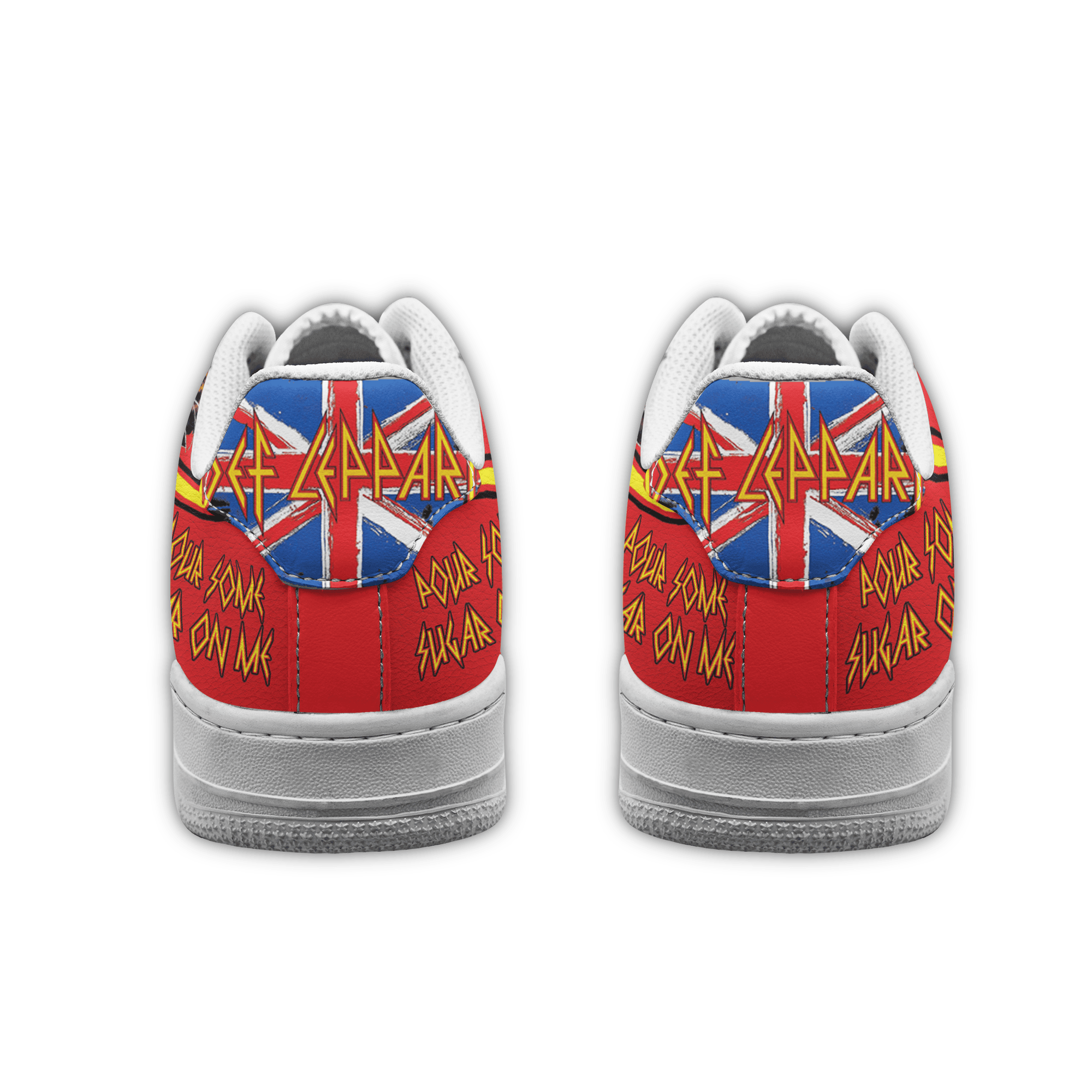 Ideafootwear Def Leppard Air Low-Top Sneakers Shoes For Men And Women