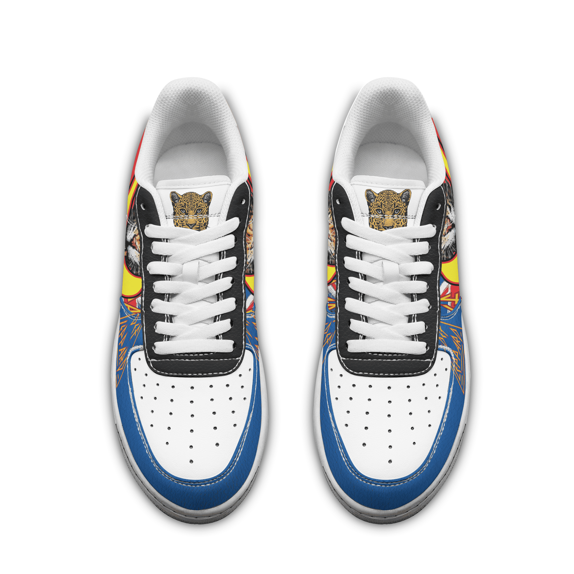 Ideafootwear Def Leppard Air Low-Top Sneakers Shoes For Men And Women