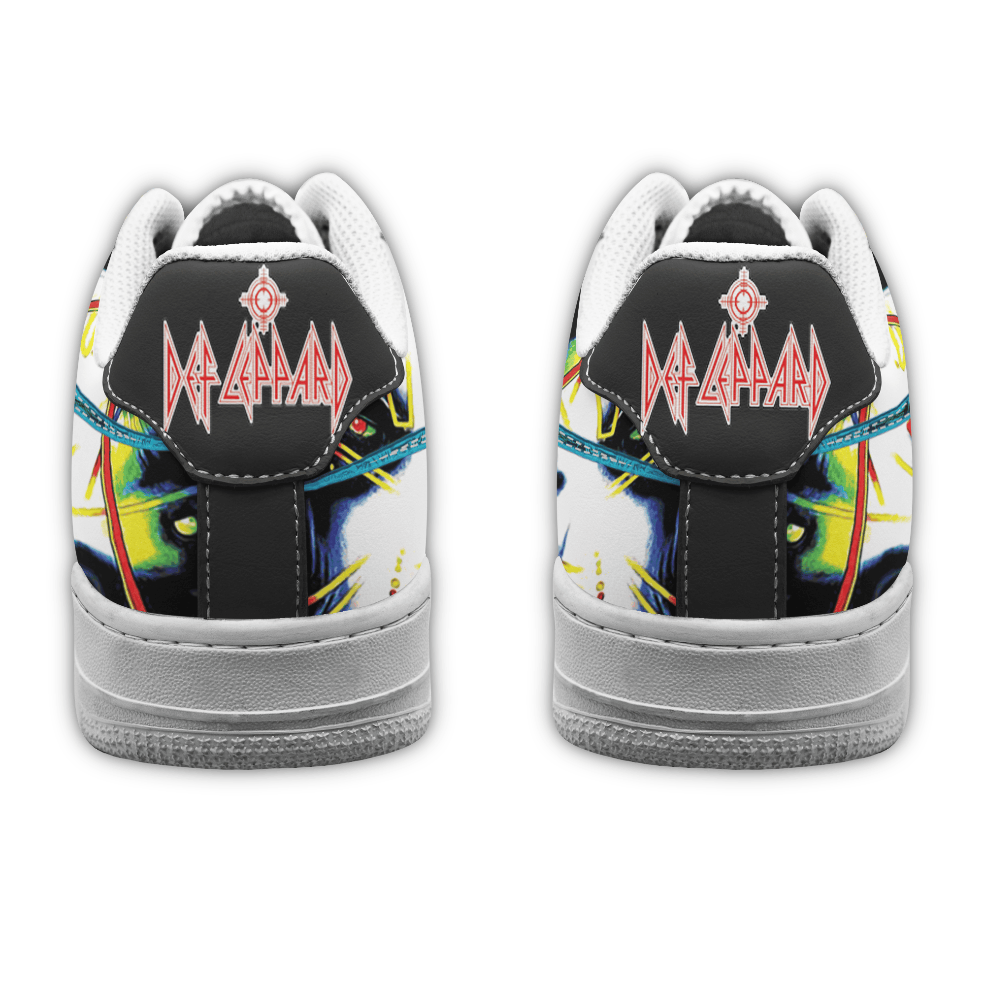 Ideafootwear Def Leppard Air Low-Top Sneakers Shoes For Men And Women
