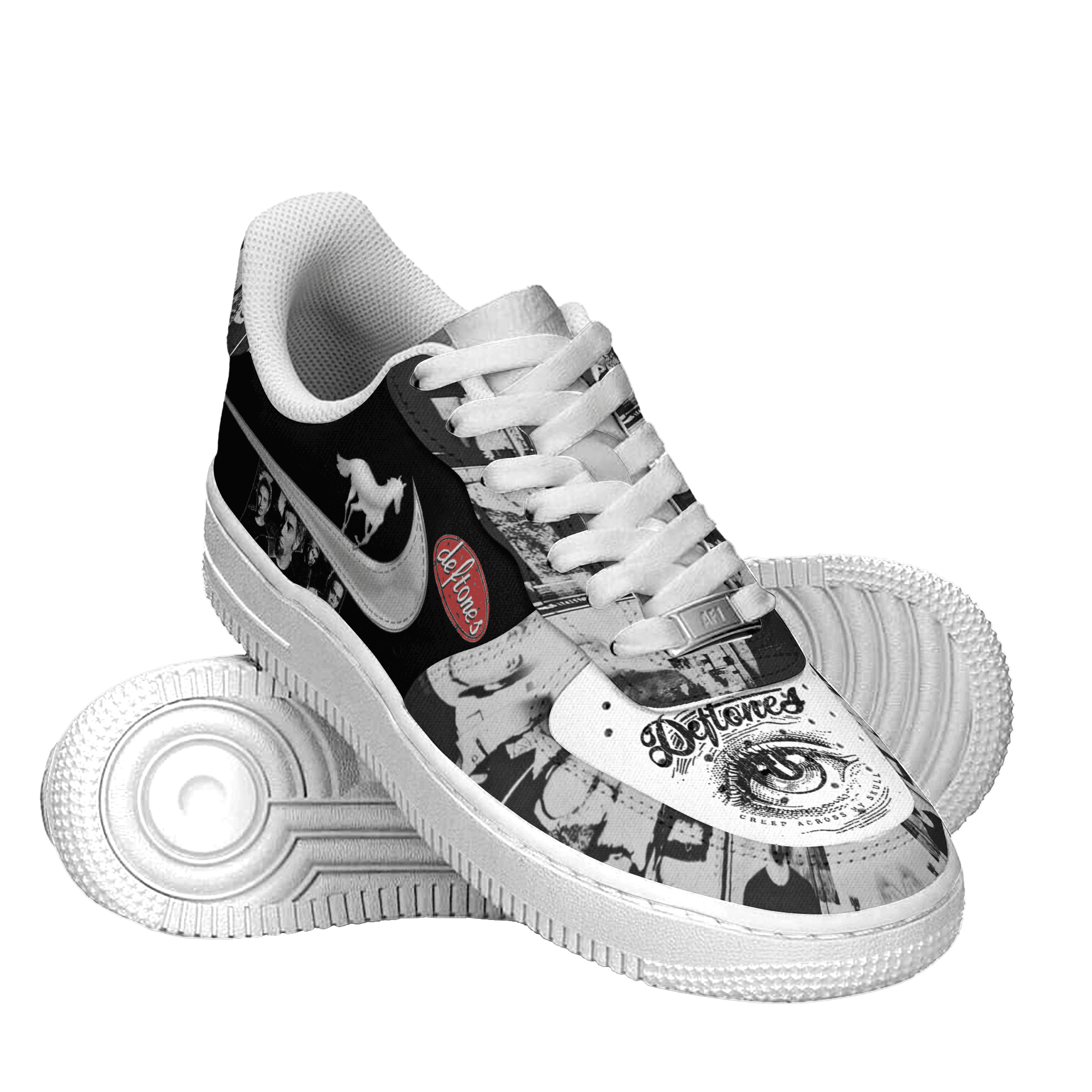 Ideafootwear Deftones Air Low-Top Sneakers Shoes For Men And Women
