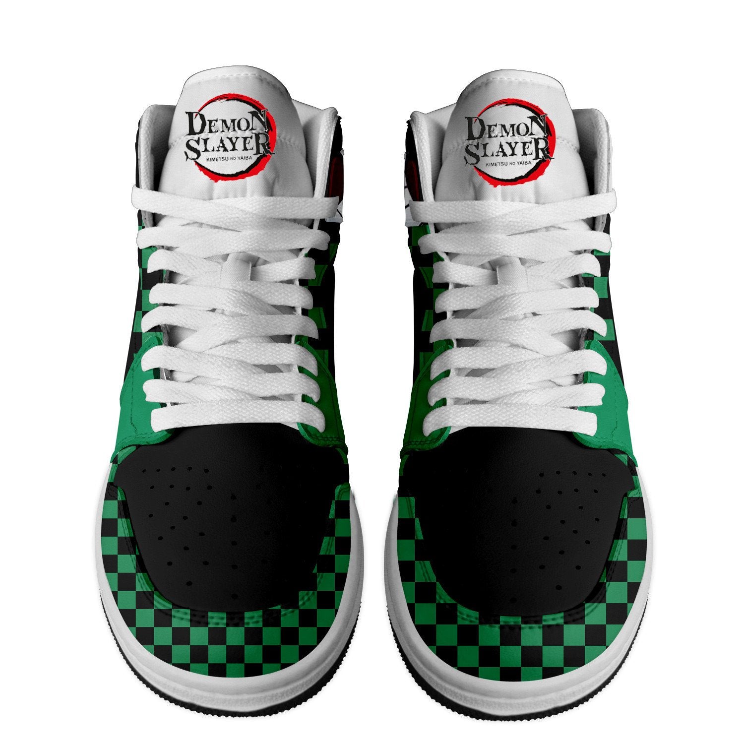Ideafootwear Demon Slayer Kimetsu no Yaiba AJ1 High Sneakers Shoes For Men And Women