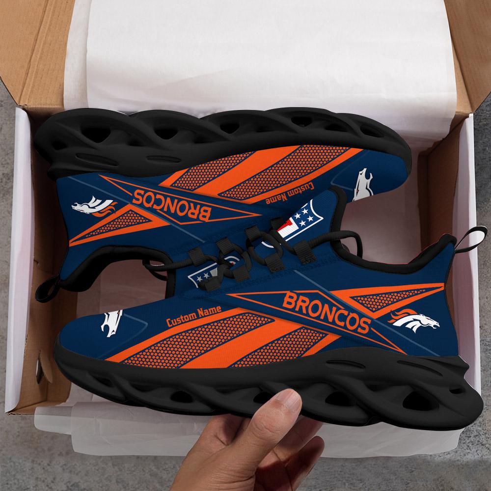 Ideafootwear Denver Broncos Max Soul Shoes Sneakers For Men And Women