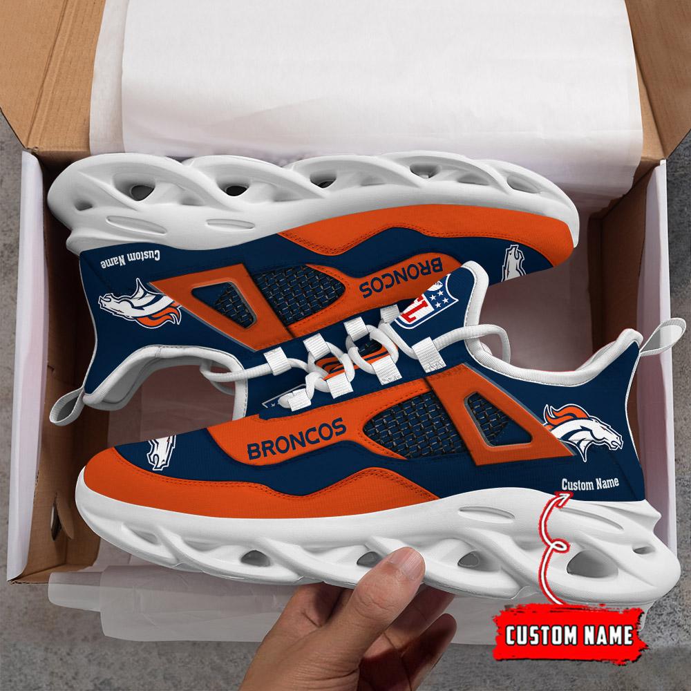 Ideafootwear Denver Broncos Max Soul Shoes Sneakers For Men And Women