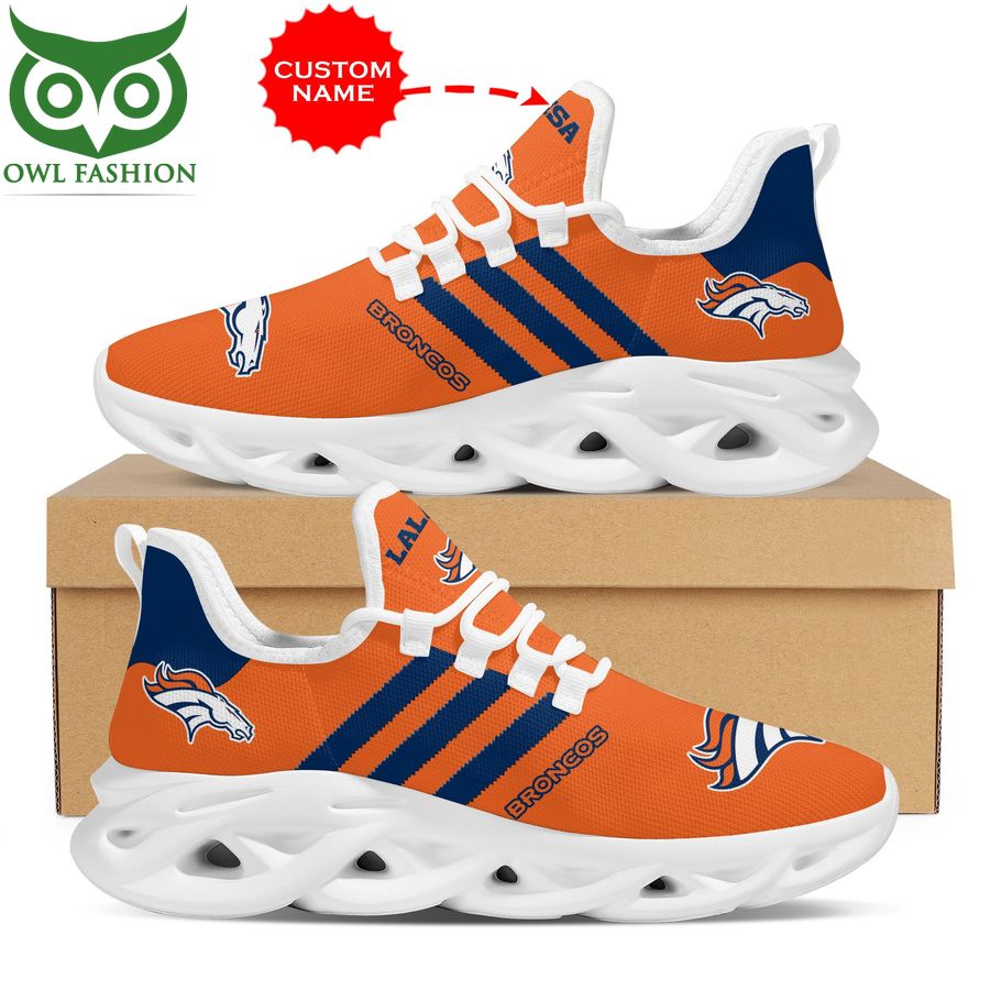 Ideafootwear Denver Broncos Max Soul Shoes Sneakers For Men And Women