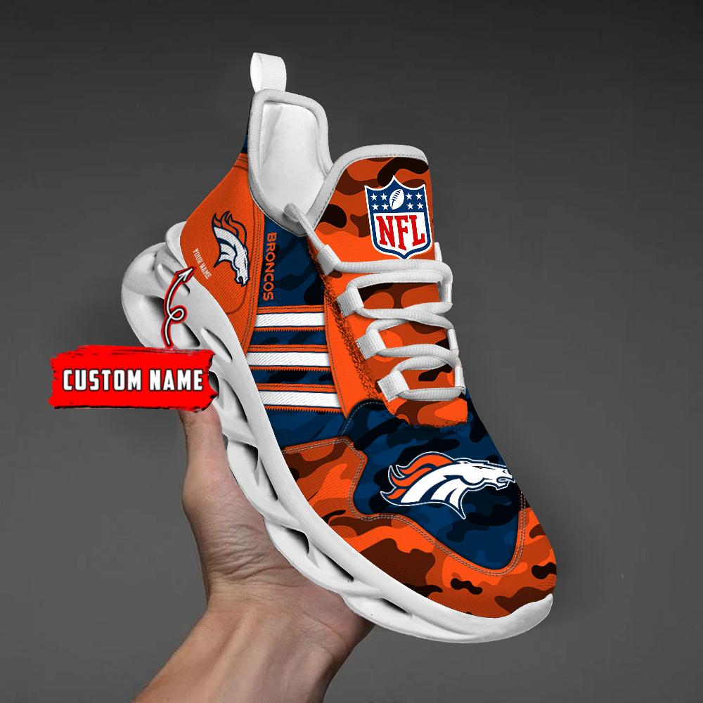 Ideafootwear Denver Broncos Max Soul Shoes Sneakers For Men And Women